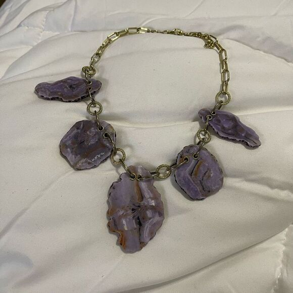 Joan Rivers Vintage Faux Stone Multiple Pendant Dangle Statement Necklace - Picture 5 of 6